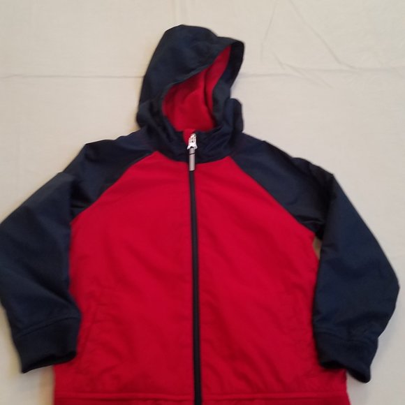 Wonder Nation Hoodie Jacket Re, Black Boys Size 5T - Picture 2 of 4